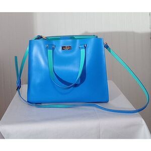 Kate Spade blue, Arbour Hill large handbag, shoulder bag
